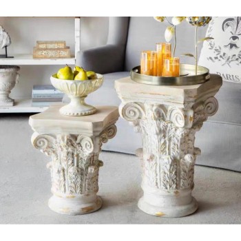 عمود روماني منحوت مثالي لديكور المنزل متوفر حجمين 7413 عمود روماني منحوت مثالي لديكور المنزل متوفر حجمين 7413