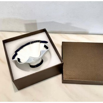 صحن سيراميك  BVLGARI بتصميم الورد 7936