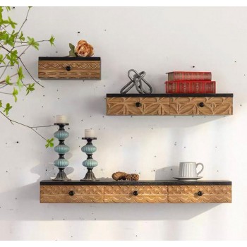 فازة على الطراز روماني القديم مثالي لديكور المنزل 3 احجام 7812