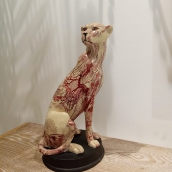 تحفة نمر خشب مثالي لديكور المنزل L7015 تحفة نمر خشب مثالي لديكور المنزل L7015