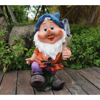 تحفة قزم سنو وايت فايبر مثالي للحديقه الخارجيه 6025