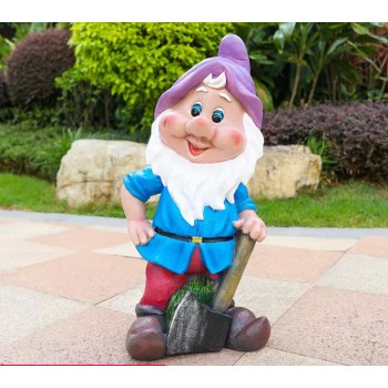 تحفة سنو وايت فايبر مثالي للحديقة الخارجية 6032 برتفاع 65cm تحفة سنو وايت فايبر مثالي للحديقة الخارجية 6032 برتفاع 65cm