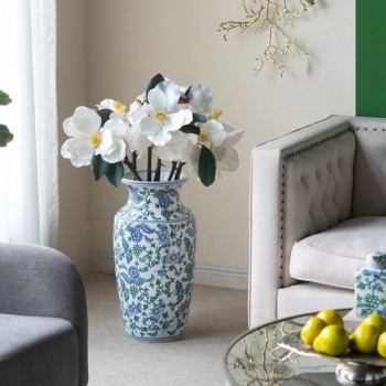 فازه برسلان جميله مثالي لديكور المنزل 7502 بارتفاع 61cm