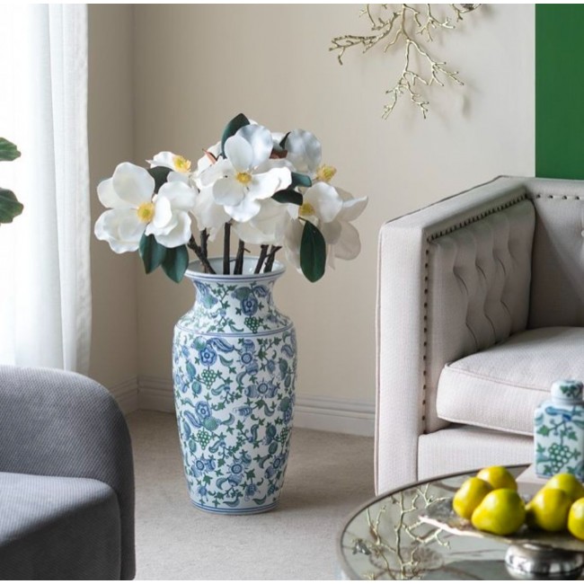 فازه برسلان جميله مثالي لديكور المنزل 7502 بارتفاع 61cm