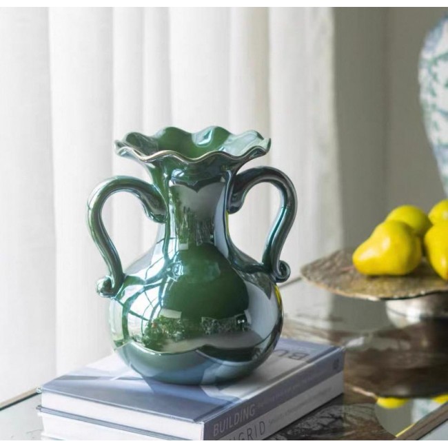 فازة زجاجيه بتصميم أوربي مثالي لديكور المنزل 7459