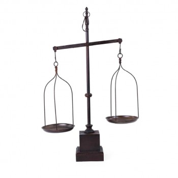 تحفة ميزان معدن مثالي لديكور المنزل 7584