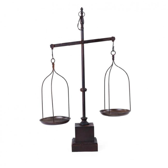 تحفة ميزان معدن مثالي لديكور المنزل 7584 تحفة ميزان معدن مثالي لديكور المنزل 7584