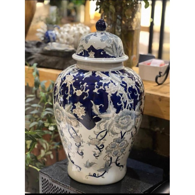 فازة سيراميك بتصميم أوربي ملائم لديكور المنزل 7509 فازة سيراميك بتصميم أوربي ملائم لديكور المنزل 7509