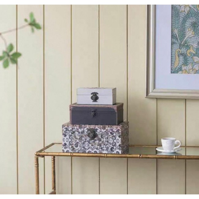 طقم صندوق بتصميم ريفي 3 قطع 7645