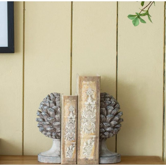 فاصل كتب بتصميم ثمرة صنوبر مثالي لديكور المنزل 7581 فاصل كتب بتصميم ثمرة صنوبر مثالي لديكور المنزل 7581