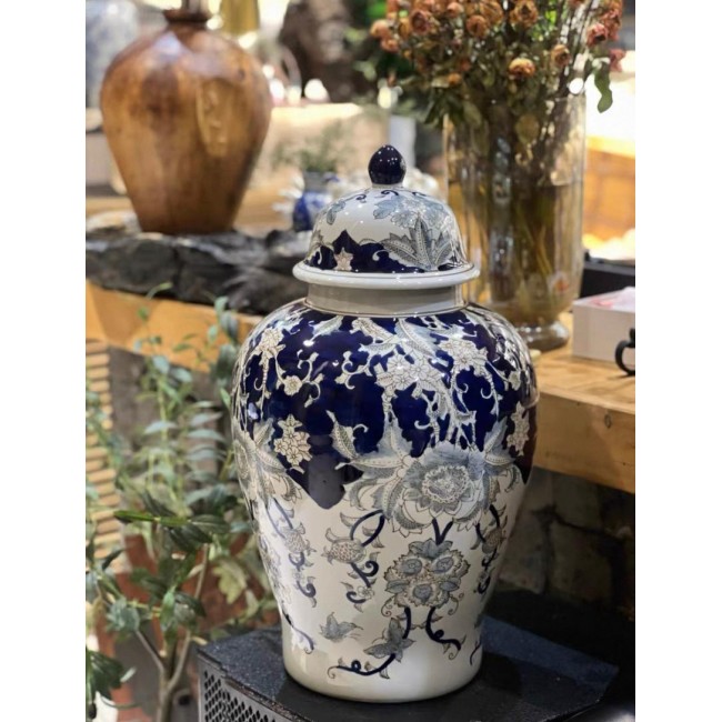 فازة سيراميك بتصميم أوربي ملائم لديكور المنزل 7509 فازة سيراميك بتصميم أوربي ملائم لديكور المنزل 7509