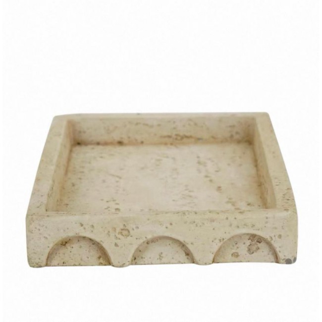 صينيةرخامية أنيقه بتصميم أوربي مثالي لديكور المنزل متوفر الحجمين 7593