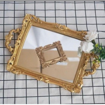 صينية مرايا بتصميم أوربي كلاسيك 7668 صينية مرايا بتصميم أوربي كلاسيك 7668