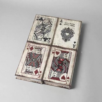 طقم كتاب معتق خشب بستايل الكوتشينه 4قطع 7641 طقم كتاب معتق خشب بستايل الكوتشينه 4قطع 7641