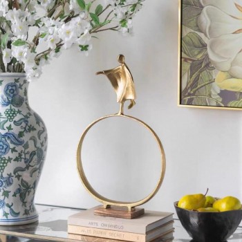 تحفة ديكور معدن بتصميم حديث مثالي لديكور المنزل 7425