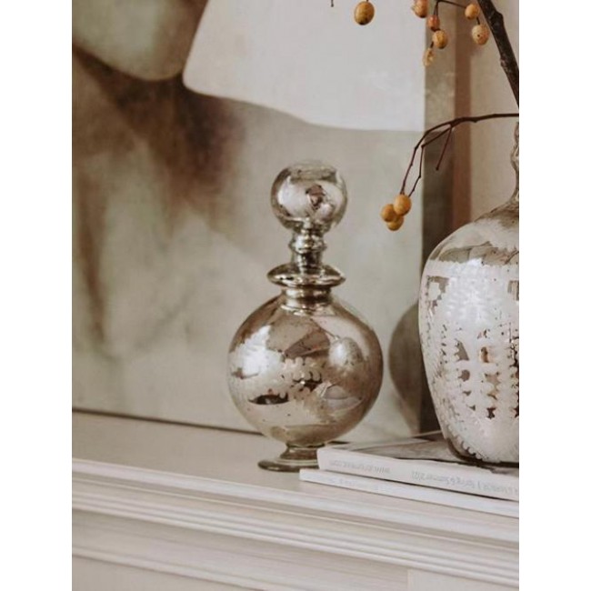 فازه فضية أنيقه مثالي لديكور المنزل 7540