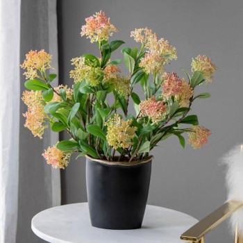 فازة بتصميم حديث من معدن مثالي لديكور المنزل 7538