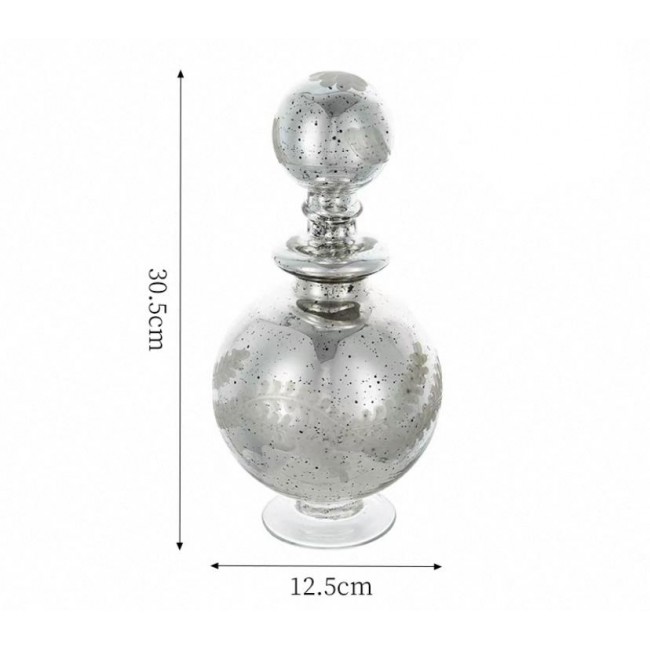 فازه فضية أنيقه مثالي لديكور المنزل 7540