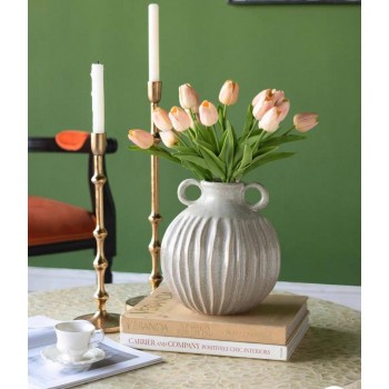 فازة سيراميك بتصميم أوربي 7456