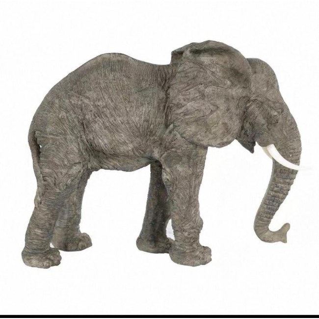 تحفة فيل من راتنج مثالي لديكور المنزل 7566