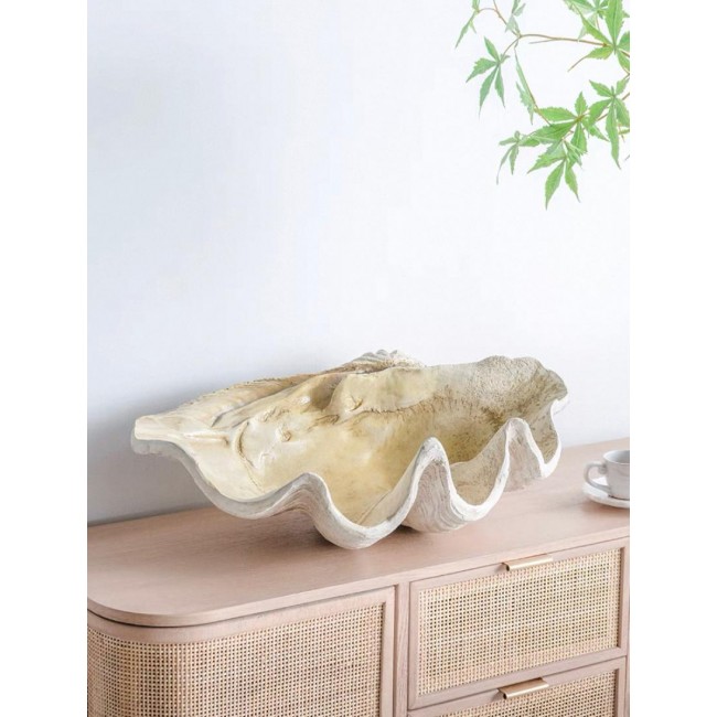 تحفة صدف فايبر  أنيقه لديكور المنزل 7415