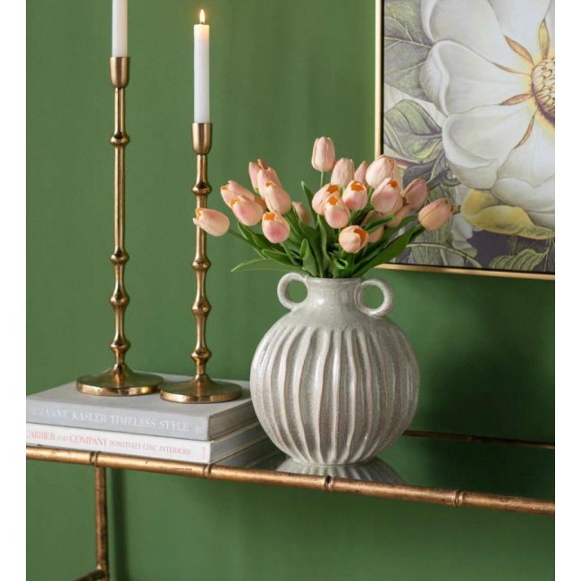 فازة سيراميك بتصميم أوربي 7456