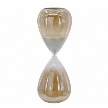 ساعة رملية من الزجاج بستايل أوربي ملائم لديكور المنزل حجم كبير 7611