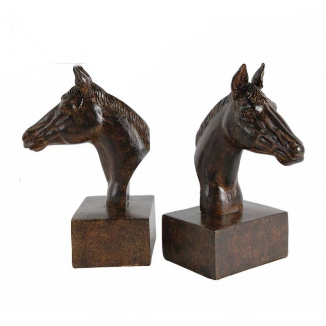 فاصل كتب برأس الحصان مثالي لديكور المنزل 7642