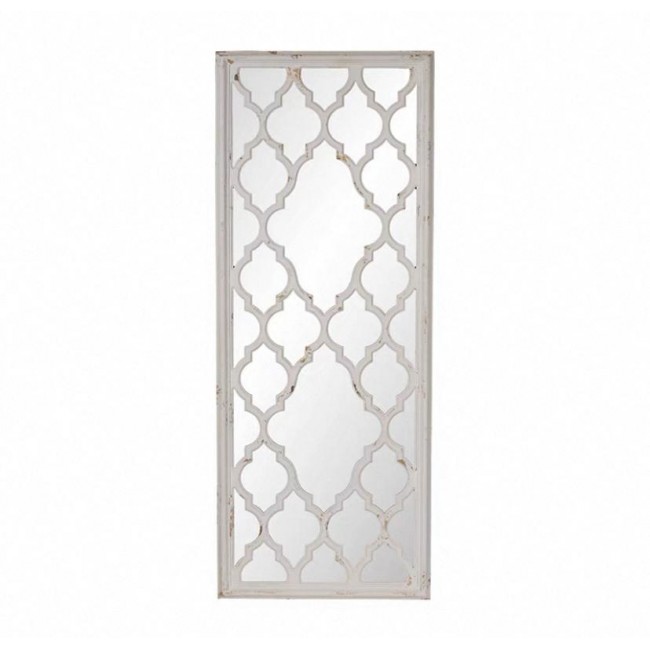 مريا فاخره باطار خشب أبيض معتق بلمسات عصريه L7736