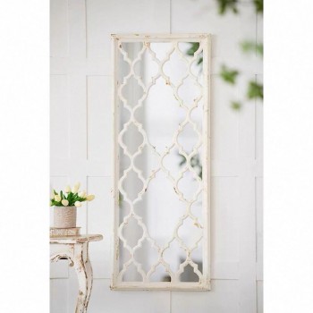 مريا فاخره باطار خشب أبيض معتق بلمسات عصريه L7736