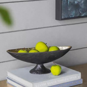 صحن تقديم راقي معدن بستايل أنيق 7635