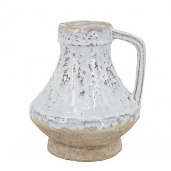 أبريق فخار معتق بتصميم ريفي أوربي 7521