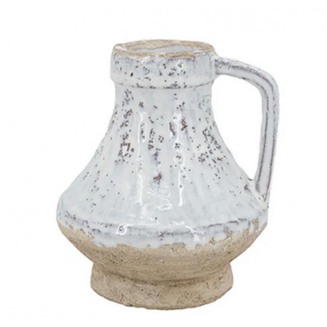 أبريق فخار معتق بتصميم ريفي أوربي 7521 أبريق فخار معتق بتصميم ريفي أوربي 7521