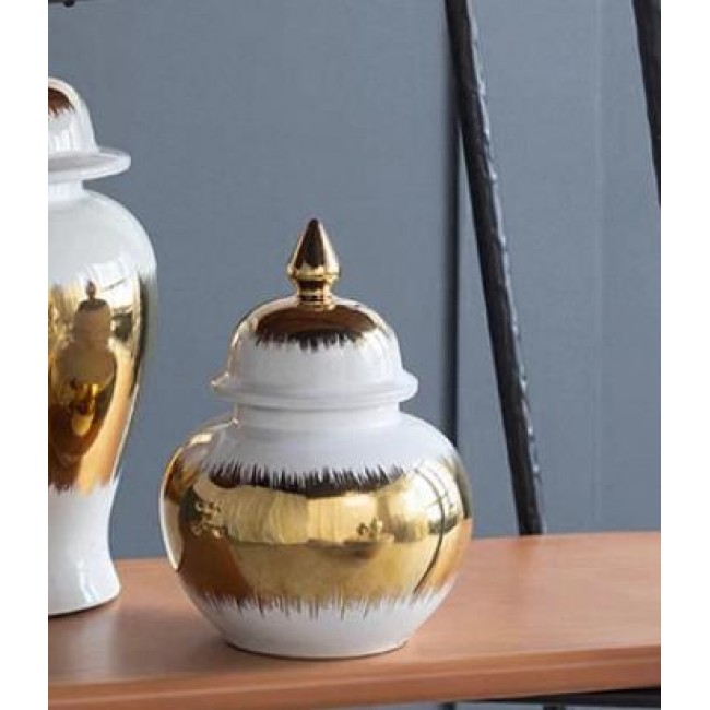 فازه بغطاء سيراميك بتصميم مودرن مثالي لديكور المنزل 7472