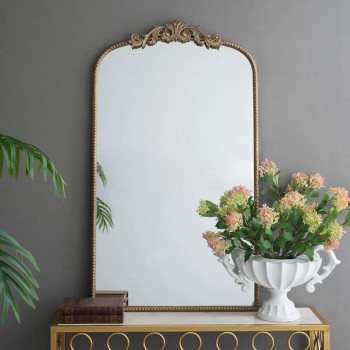 مرايا جداري بإطار معدن على الطراز الاروبي 7726 برتفاع 106cm