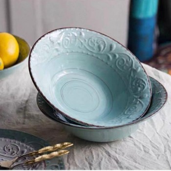 صحن تقديم سيراميك فاخر عميق 7622