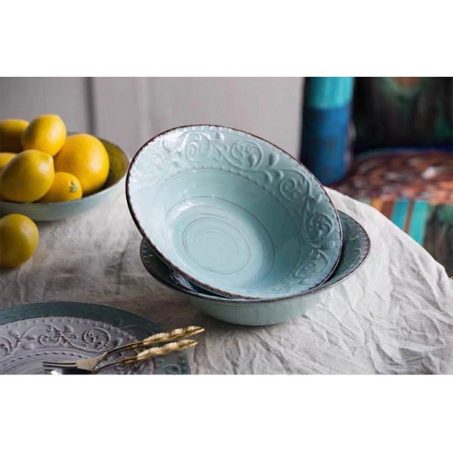 صحن تقديم سيراميك فاخر عميق 7622