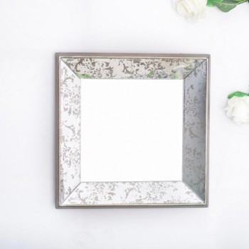 مرايا جداري باطار مزخرف بتصميم مودرن متوفر الحجمين 7730