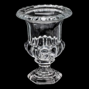 فازه زجاج شفاف فاخره بستايل أوربي 7545