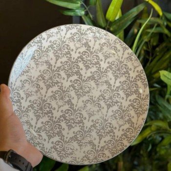 صحن سيراميك أنيق بستايل أوربي 6060