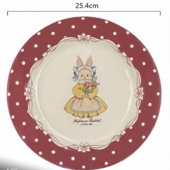 صحن سيراميك برسمة جميله 7129