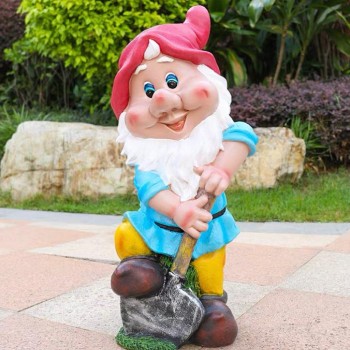 تحفة قزم سنووايت للحديقه الخارجية 6034 برتفاع 65cm 