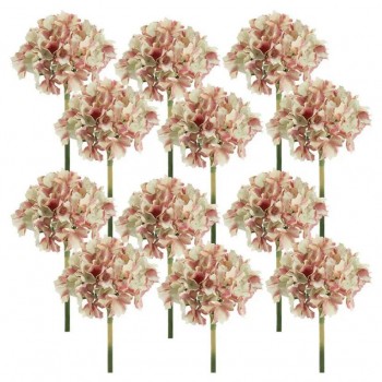 غصن ورد فاخر بالوان بتلات المزدوج 7688