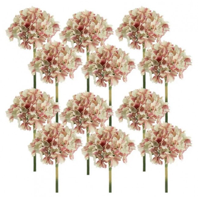 غصن ورد فاخر بالوان بتلات المزدوج 7688