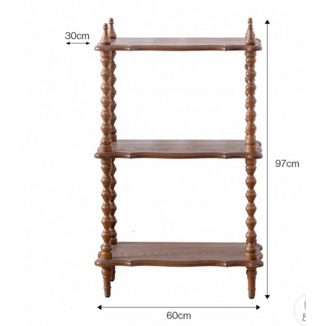 كونسول جداري على الطراز الاروبي بثلاث أرفف مثالي لديكور المنزل 8128