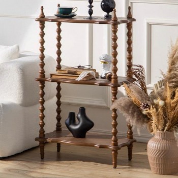 كونسول جداري على الطراز الاروبي بثلاث أرفف مثالي لديكور المنزل 8128