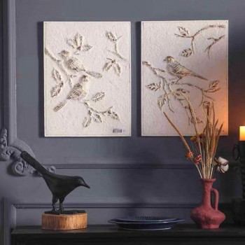 طقم لوحة جداريه فاخره بلمسات عصريه مثالي لديكور المنزل 8089