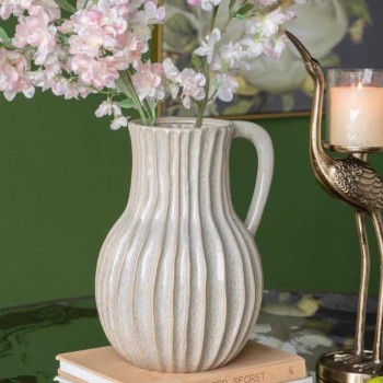 فازه سيراميك تصميم  أبريق على الطراز الاروبي 7453