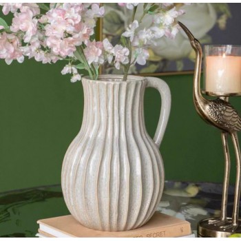 فازه سيراميك تصميم  أبريق على الطراز الاروبي 7453