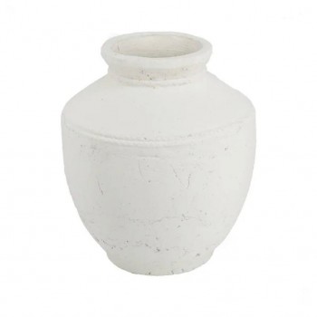 فازه فخاريه بتصميم ريفي أنيق مثالي لديكور المنزل متوفر الحجمين 7434